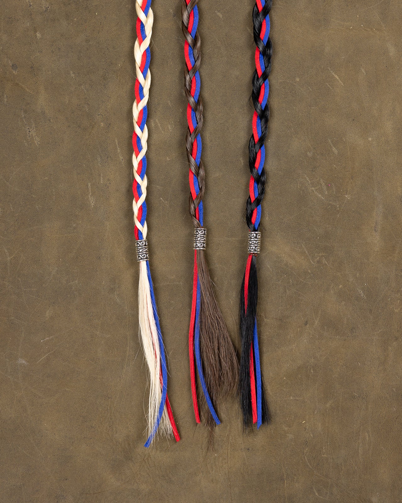 USA Leather Braids