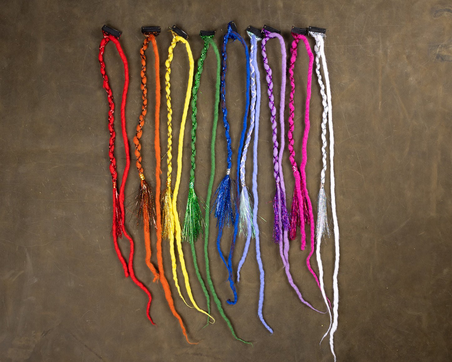 NEON Tinsel Dreads