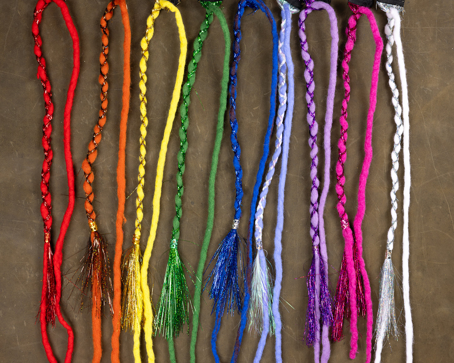 NEON Tinsel Dreads