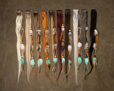 Money Piece Feather Chains