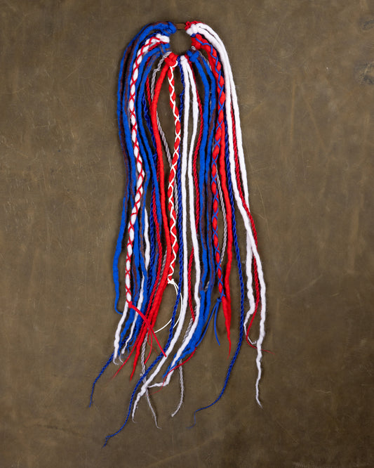 USA Dreads knotted-UP
