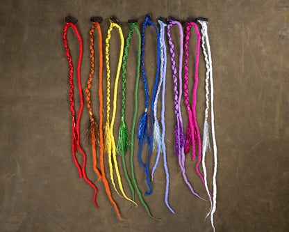 NEON Tinsel Dreads