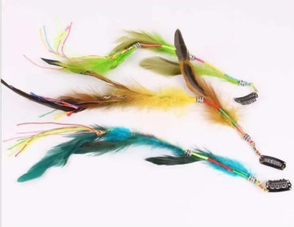 Colored Feather Clip-In