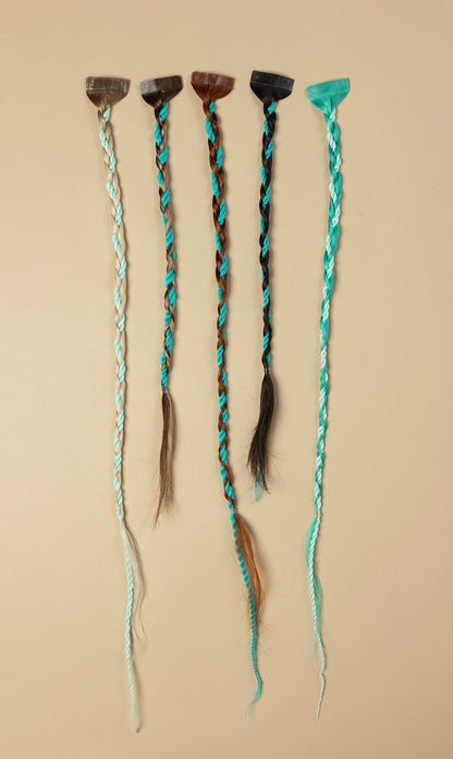 Braided Ropes Turquoise Collection