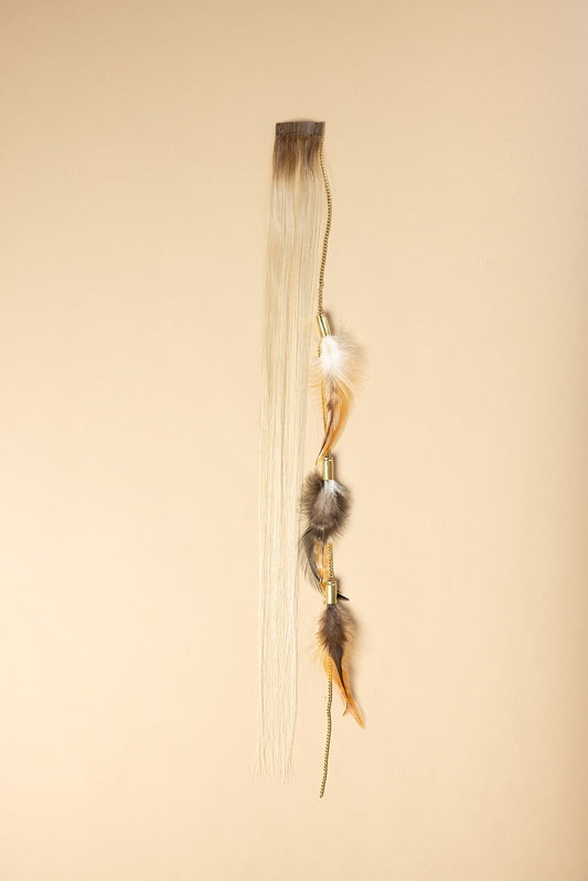 Bullet Feather Chain ROOTED ASH