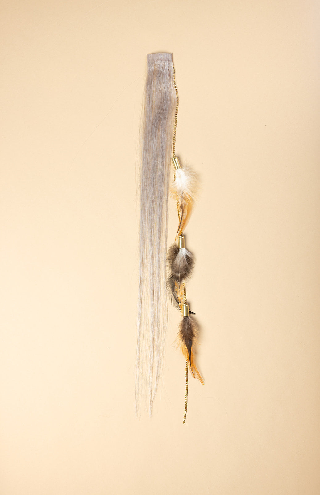 Bullet Feather Chain SILVER