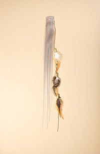Bullet Feather Chain SILVER