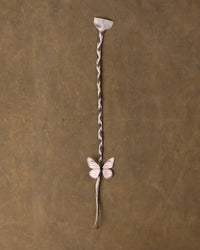 Butterfly Braid Blush Pink - Silver