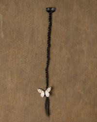 Butterfly Braid Neutral White - Black Stone