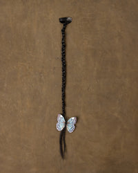 Butterfly Braid Turquoise - Black Stone