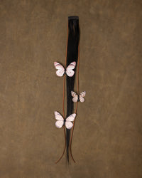 Butterfly Chain Blush Pink - Black Stone