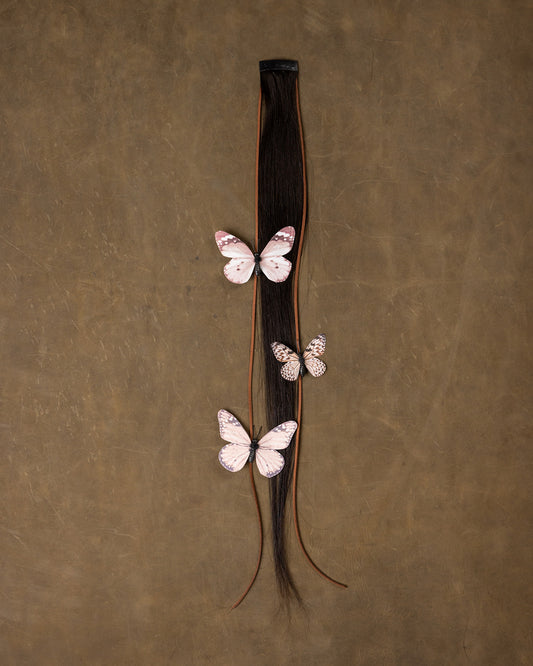 Butterfly Chain Blush Pink - Coal