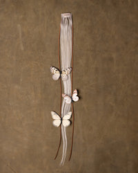 Butterfly Chain Neutral White - Silver