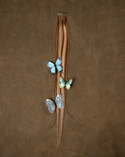 Butterfly Chain Turquoise - Mica