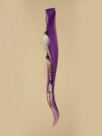 Money Piece Feather Chain PURPLE