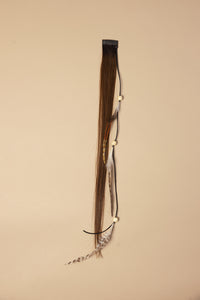 Money Piece Feather Chain ROOTED LEATHER
