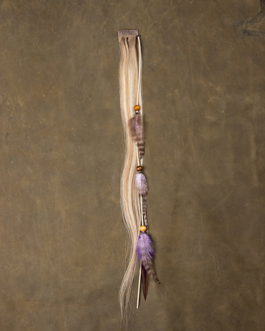 Purple Feather Chain - Charolais