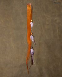 Purple Feather Chain - Jasper