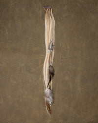 Silver Bead Feather Chain - Charolais