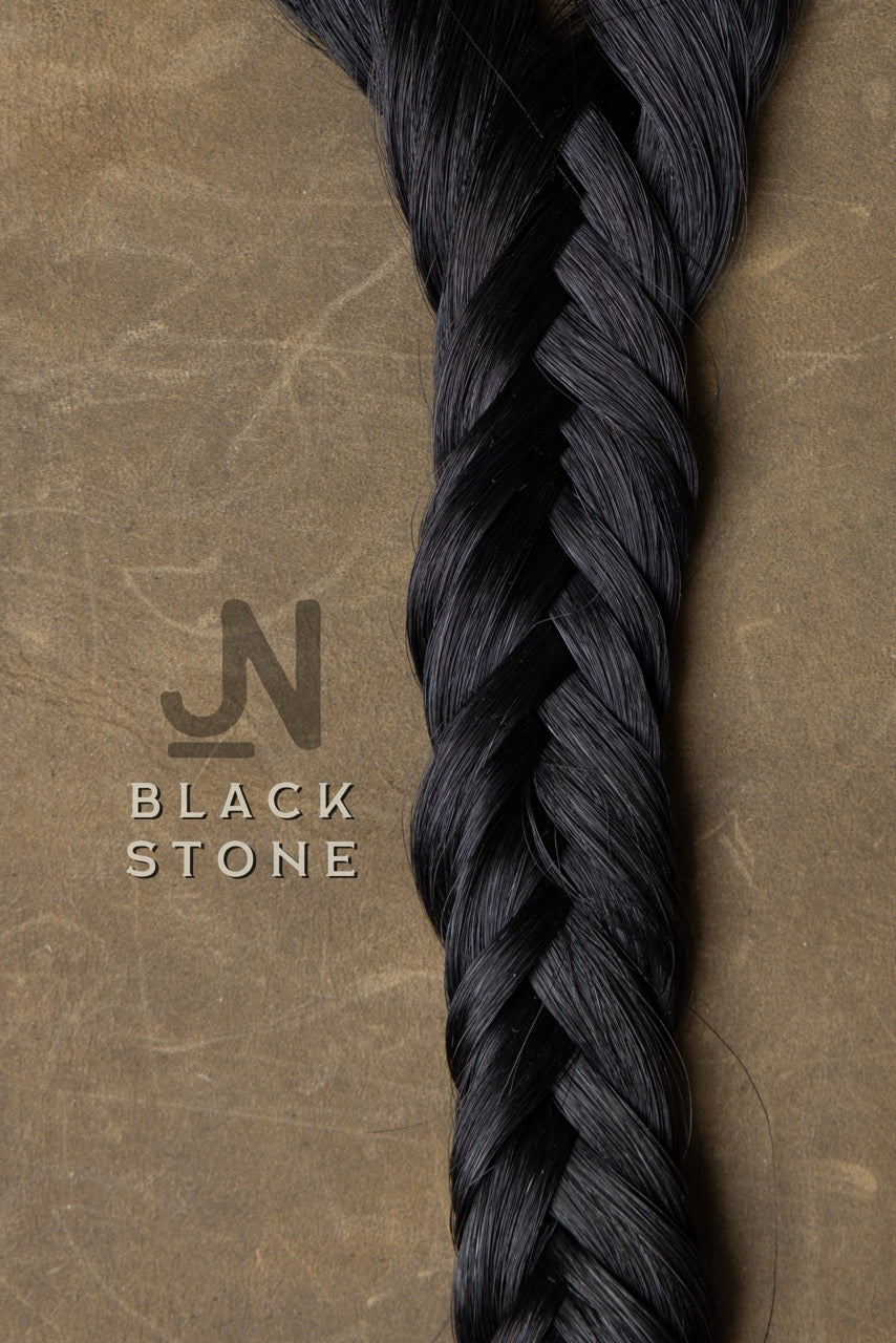 Tail + Concho - Black Stone