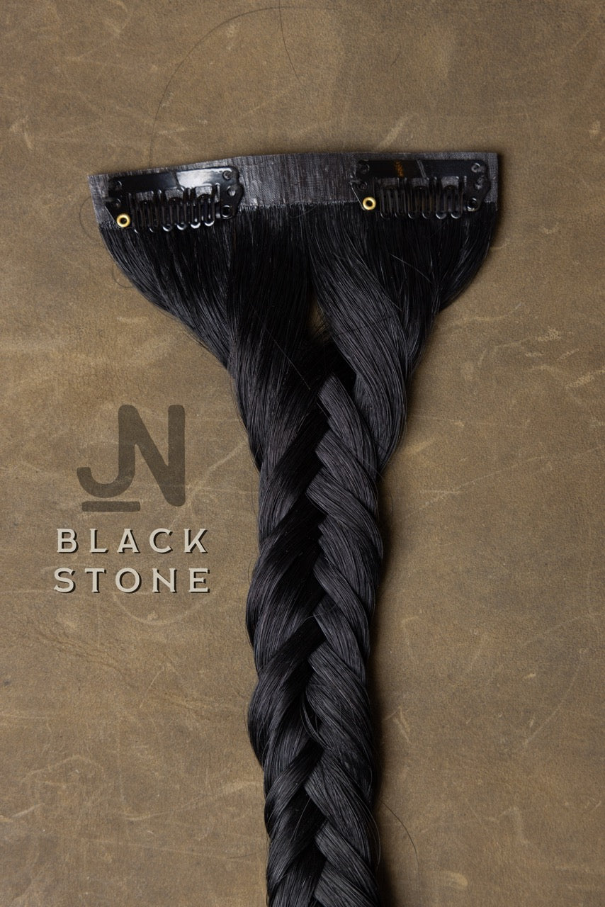 Tail + Concho - Black Stone