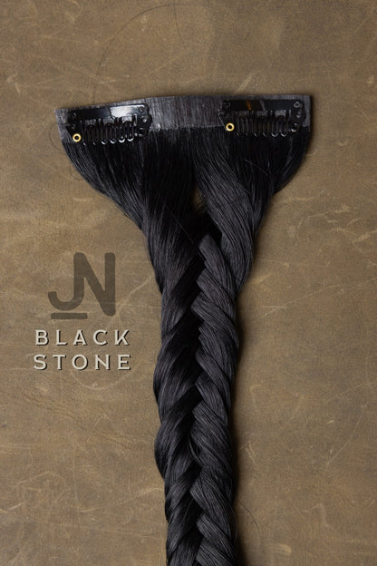 Tail + Concho - Black Stone