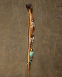 Turquoise Feather Chain - Autumn