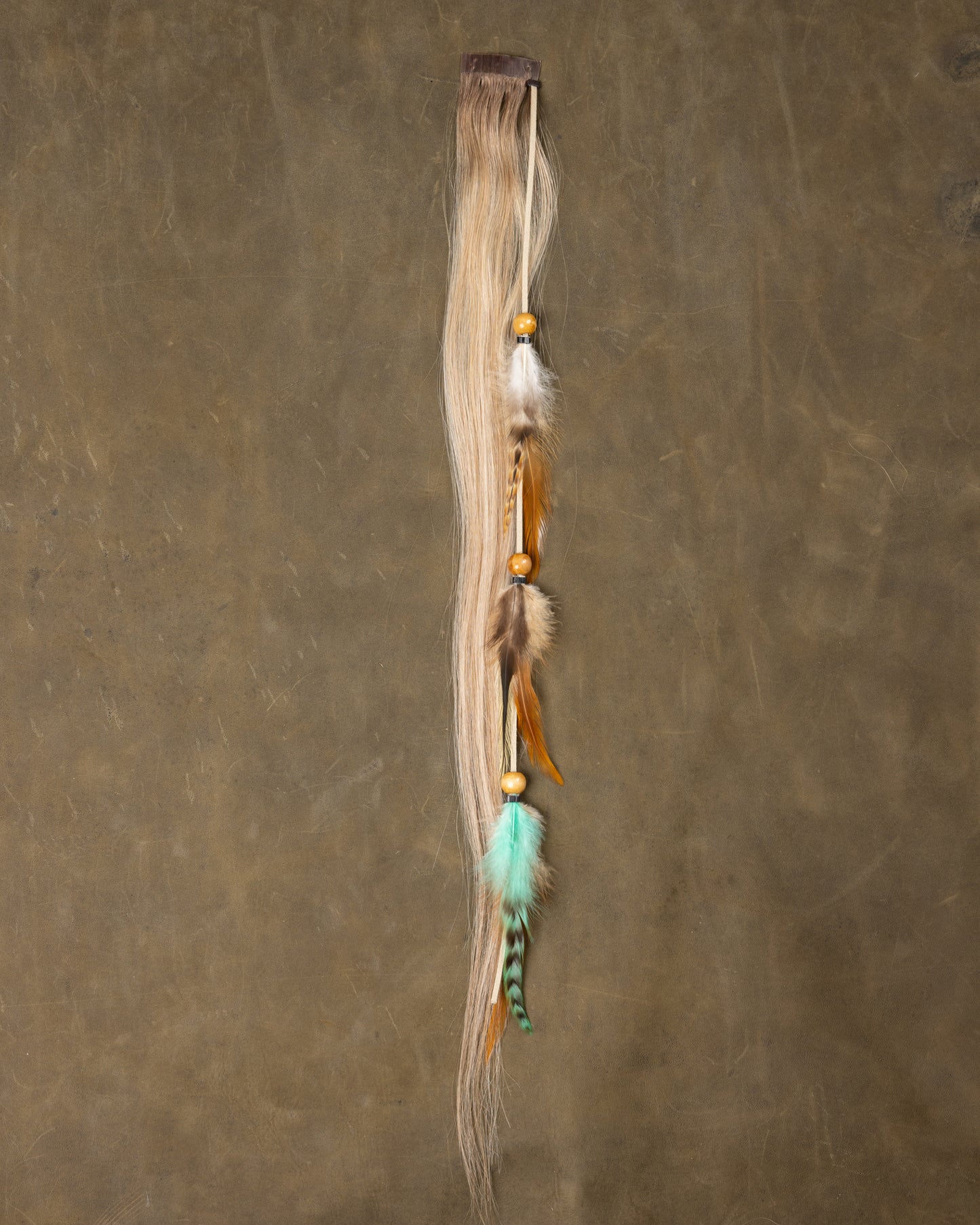 Turquoise Feather Chain - Charolais