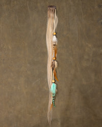 Turquoise Feather Chain - Charolais