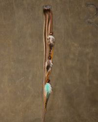 Turquoise Feather Chain - Mica