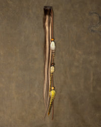 Yellow Feather Chain - Mica