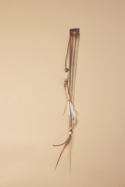 Money Piece Feather Chains