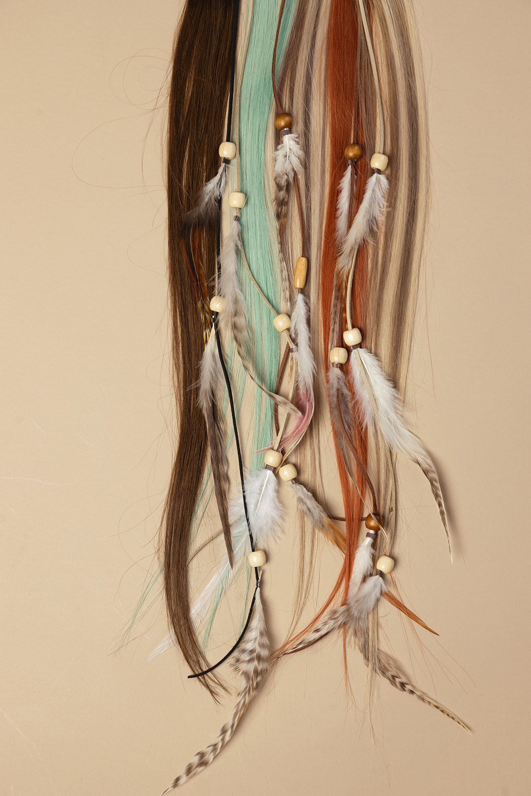 Money Piece Feather Chains